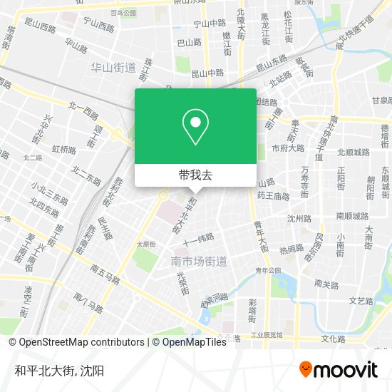 和平北大街地图