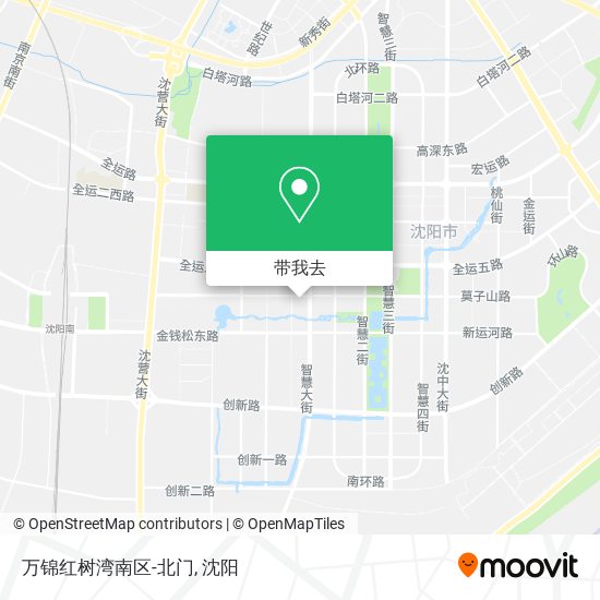 万锦红树湾南区-北门地图