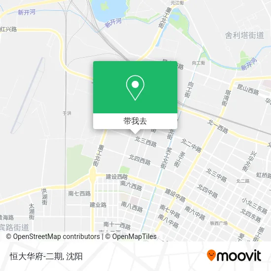 恒大华府-二期地图