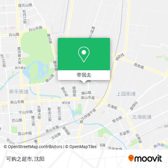 可购之超市地图