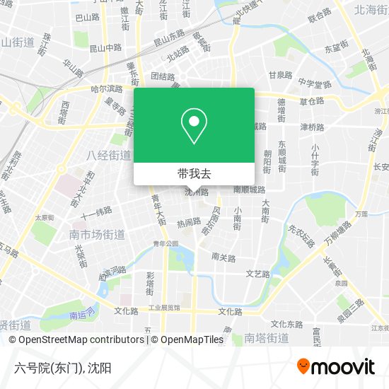 六号院(东门)地图