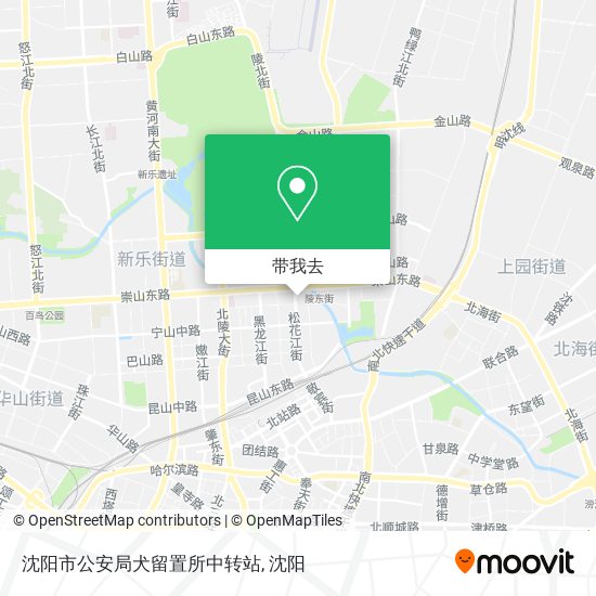 沈阳市公安局犬留置所中转站地图