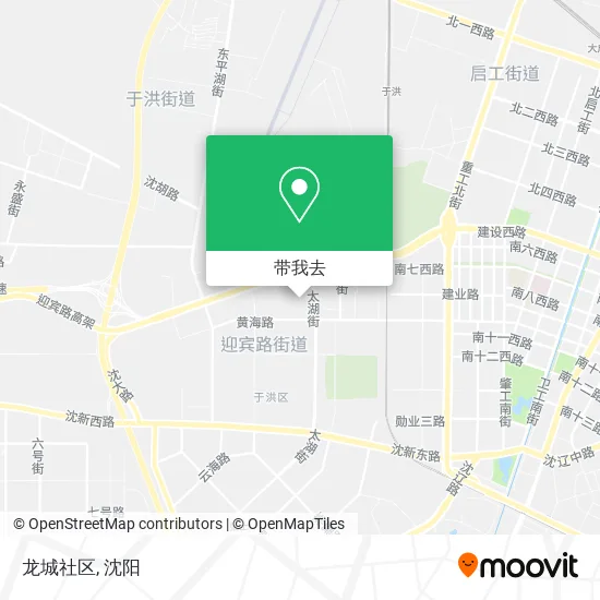 龙城社区地图