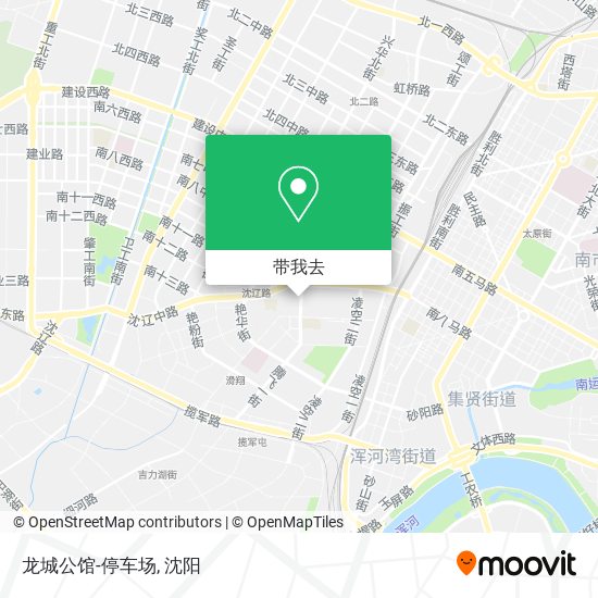 龙城公馆-停车场地图