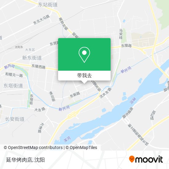 延华烤肉店地图