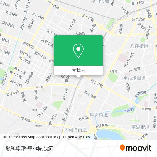 融和尊邸9甲-3栋地图