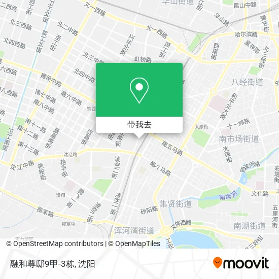 融和尊邸9甲-3栋地图