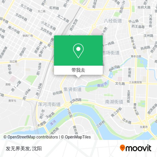 发无界美发地图