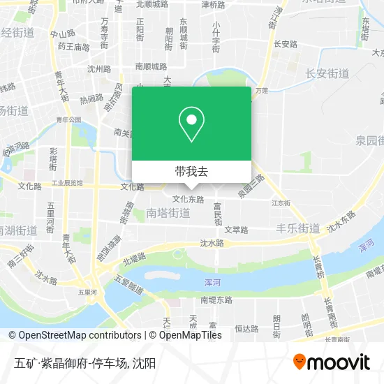 五矿·紫晶御府-停车场地图