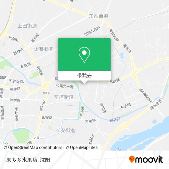 果多多水果店地图