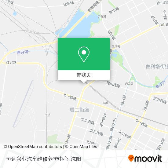 恒远兴业汽车维修养护中心地图
