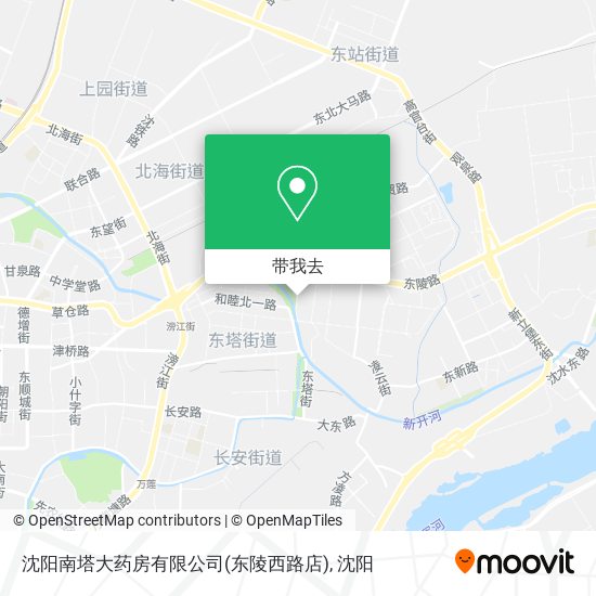沈阳南塔大药房有限公司(东陵西路店)地图