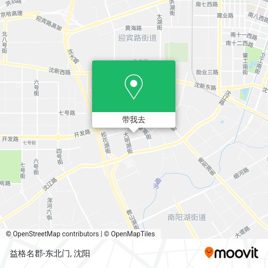 益格名郡-东北门地图