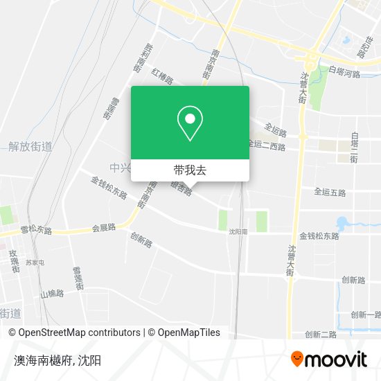 澳海南樾府地图