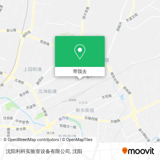 沈阳利科实验室设备有限公司地图