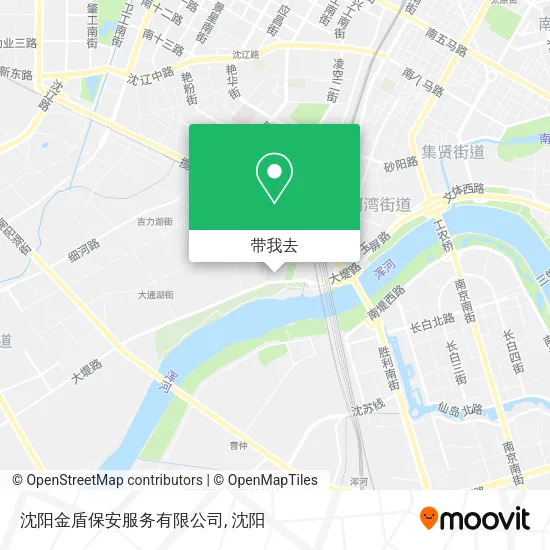 沈阳金盾保安服务有限公司地图