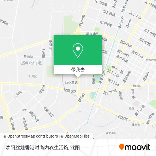欧阳丝娃香港时尚内衣生活馆地图
