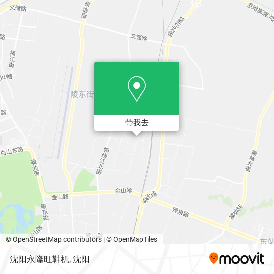 沈阳永隆旺鞋机地图