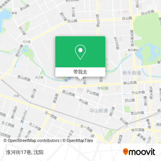 淮河街17巷地图
