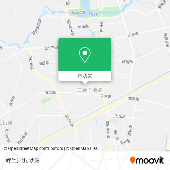 呼兰河街地图