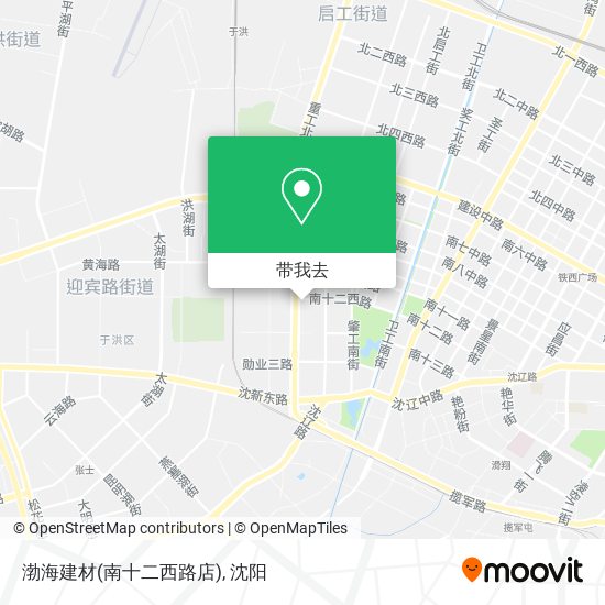 渤海建材(南十二西路店)地图