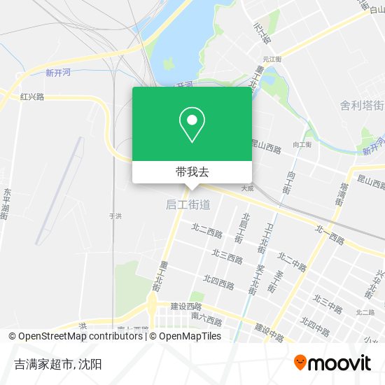 吉满家超市地图