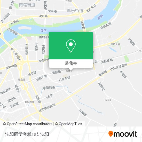 沈阳同学客栈1部地图
