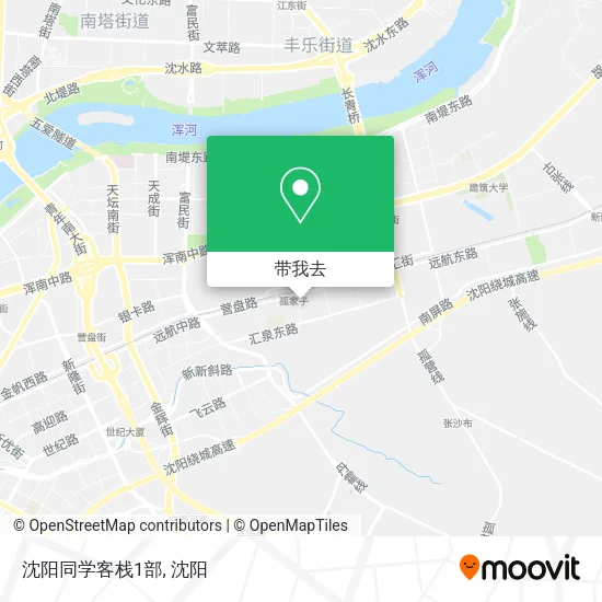 沈阳同学客栈1部地图
