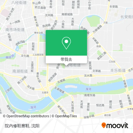 院内修鞋擦鞋地图
