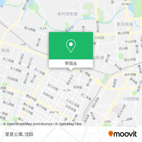 星星公寓地图