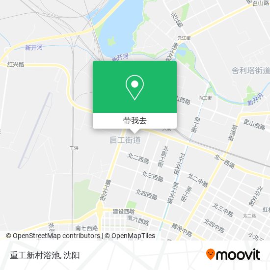 重工新村浴池地图