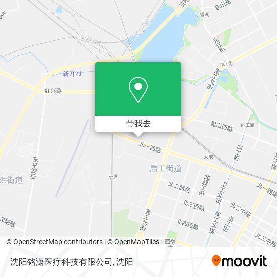沈阳铭潇医疗科技有限公司地图