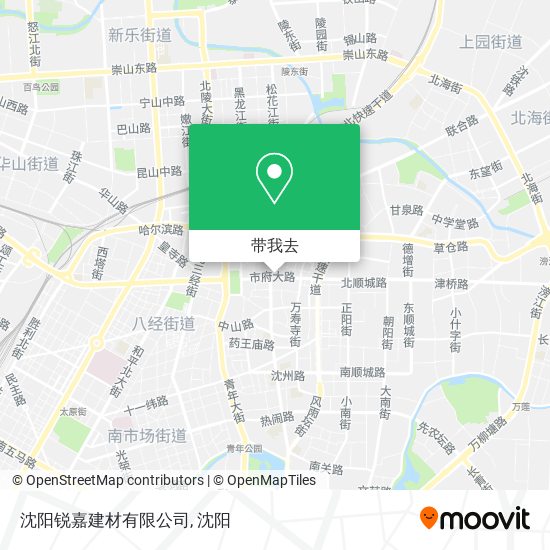 沈阳锐嘉建材有限公司地图