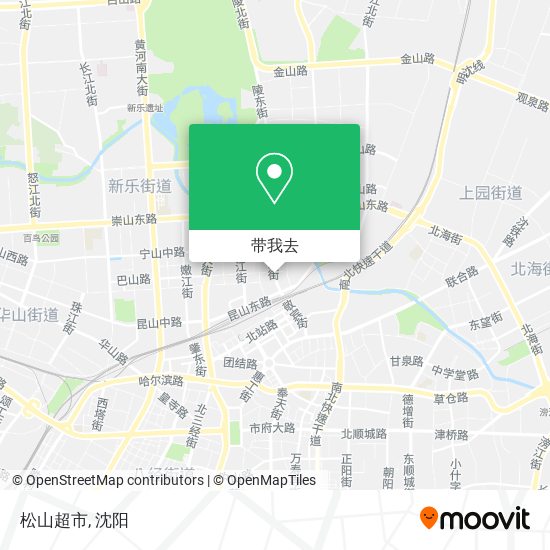 松山超市地图
