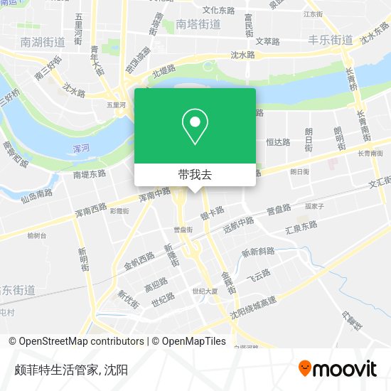 颇菲特生活管家地图
