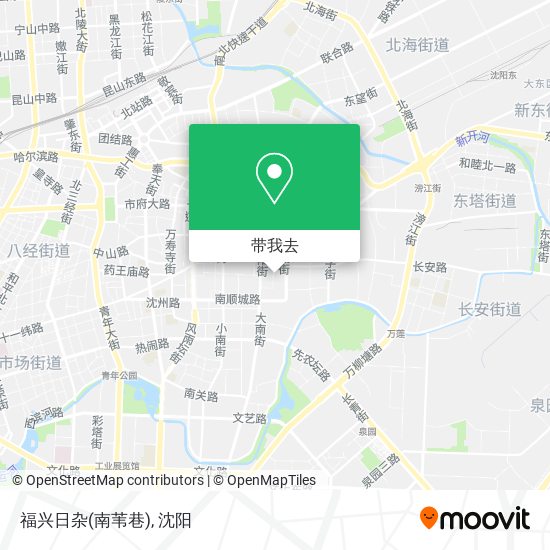 福兴日杂(南苇巷)地图
