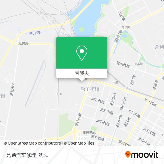 兄弟汽车修理地图