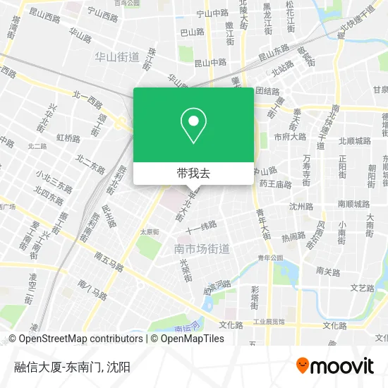 融信大厦-东南门地图