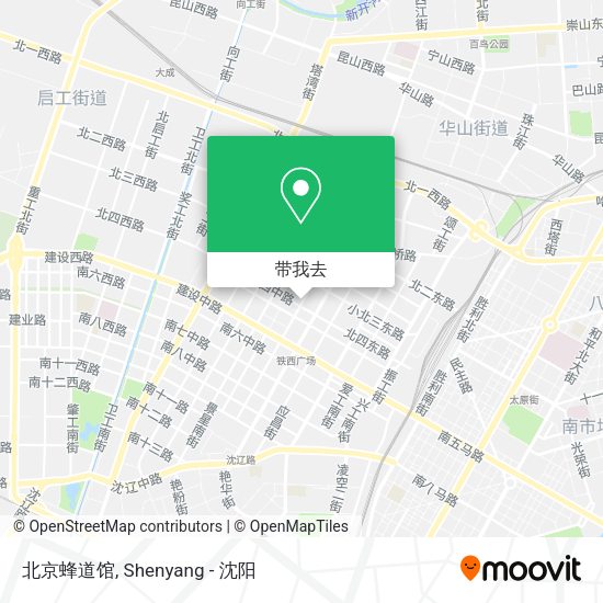 北京蜂道馆地图