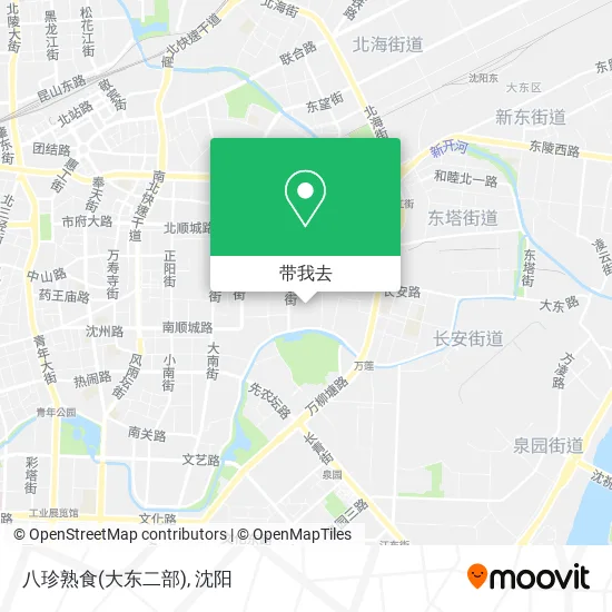 八珍熟食(大东二部)地图
