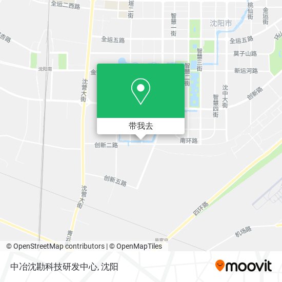 中冶沈勘科技研发中心地图