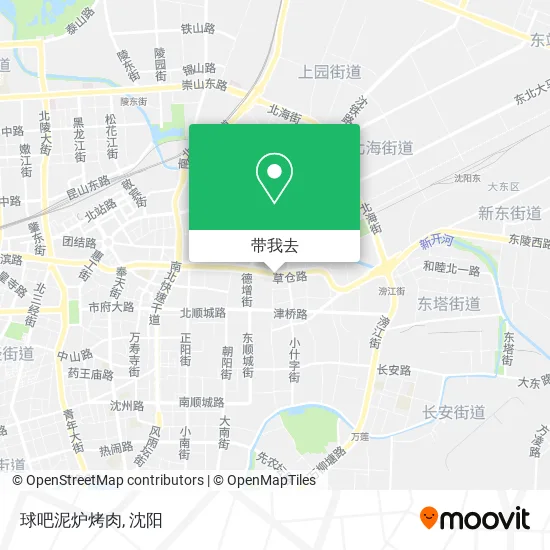 球吧泥炉烤肉地图