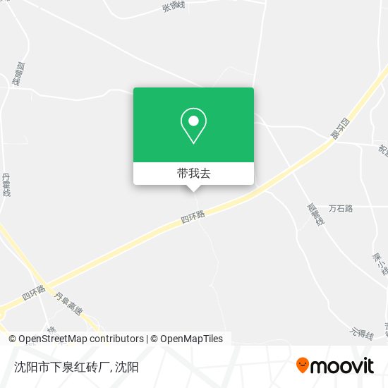 沈阳市下泉红砖厂地图