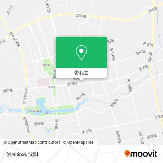 创展金融地图
