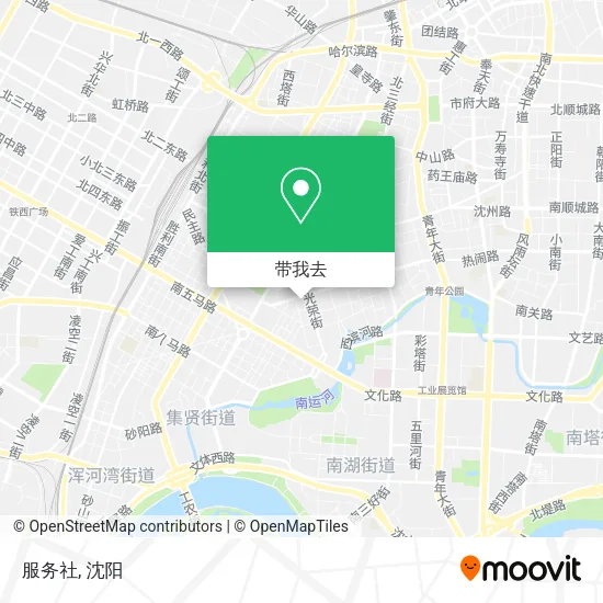 服务社地图