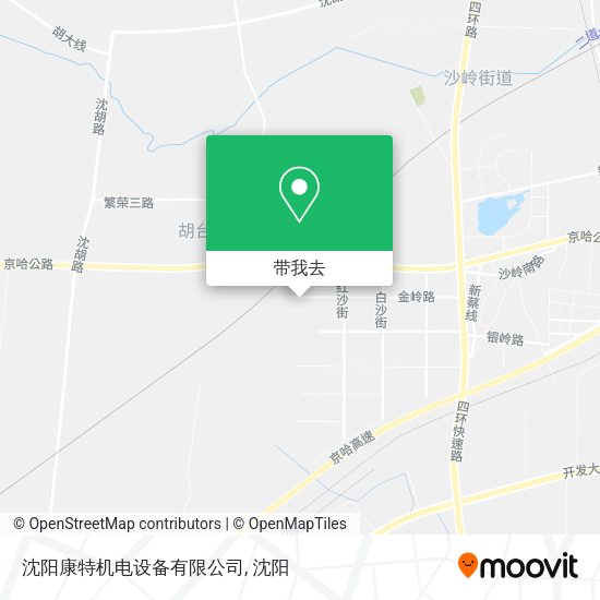 沈阳康特机电设备有限公司地图