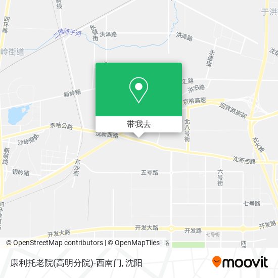 康利托老院(高明分院)-西南门地图