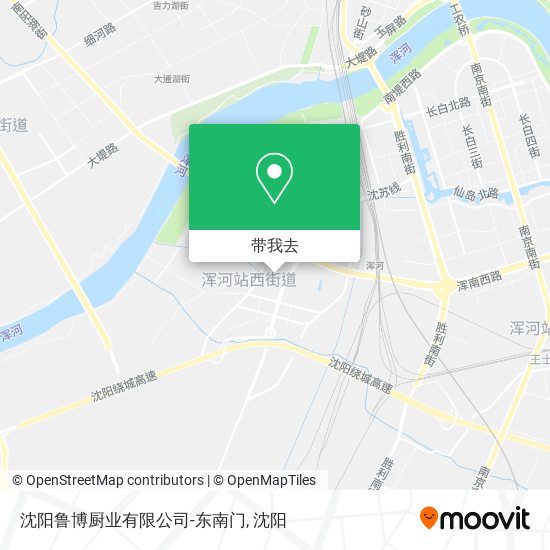 沈阳鲁博厨业有限公司-东南门地图