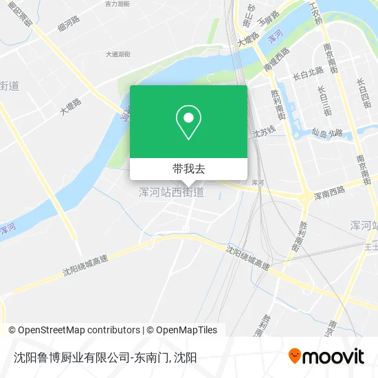 沈阳鲁博厨业有限公司-东南门地图