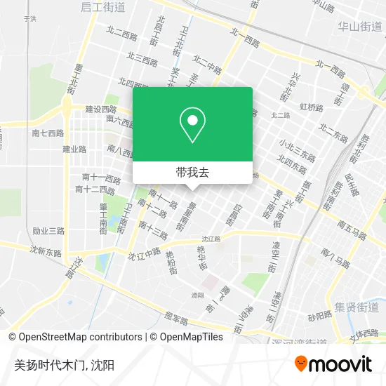 美扬时代木门地图